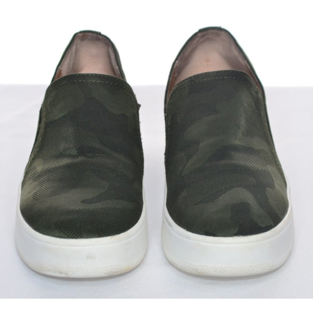 Steve Madden Zayna Camo Platform Slip-On Sneaker Green Size 7 - Picture 4 of 10